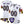Ravens Joe D & Jacoby Patch Vapor Limited Custom Jersey V2 - All Stitched