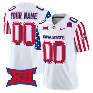 Iowa State Cyclones American Style Vapor Limited Custom Jersey - All Stitched