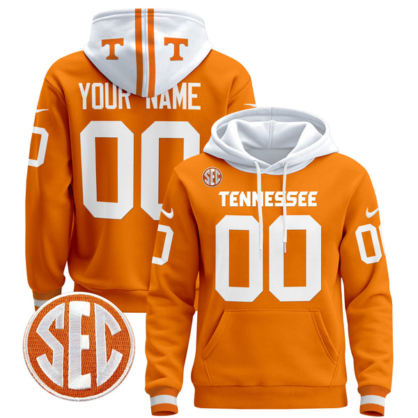 Tennessee Volunteers 2024 Custom Pullover Hoodie - All Stitched