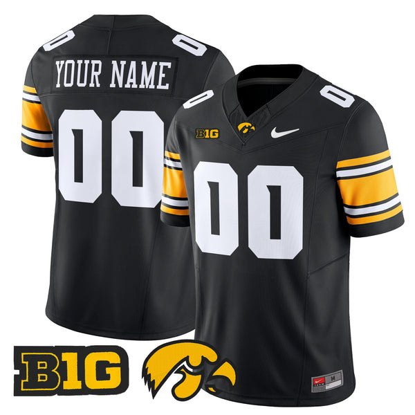 Iowa Hawkeyes 2025 Vapor Limited Custom Jersey - All Stitched