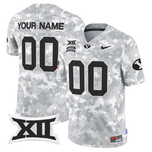 BYU Cougars 2024 Salute to Service Vapor Limited Custom Jersey - All Stitched