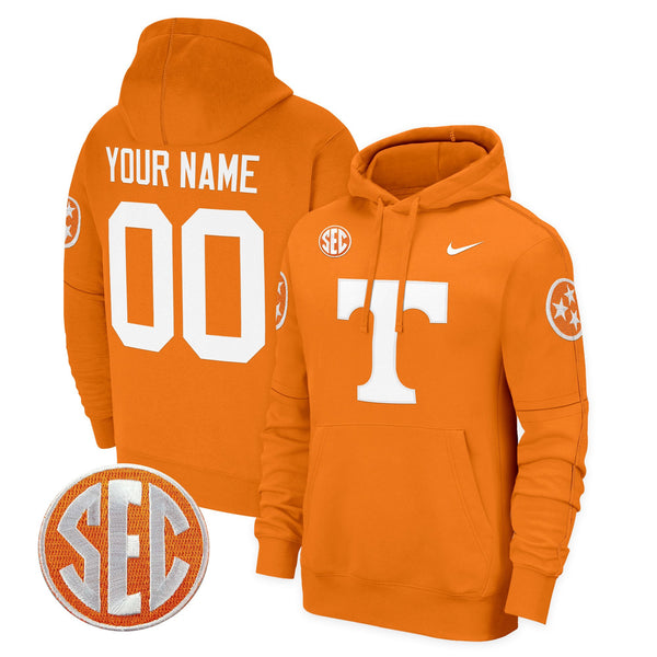 Tennessee Volunteers 2024 Fleece Custom Pullover Hoodie - All Stitched