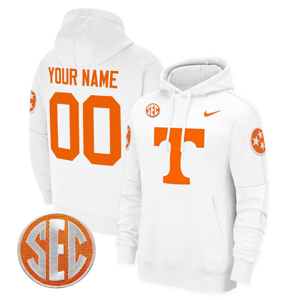 Tennessee Volunteers 2024 Fleece Custom Pullover Hoodie - All Stitched