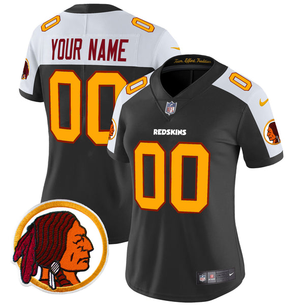 Washington Redskins Throwback Vapor Limited Custom Jersey V2 - All Stitched
