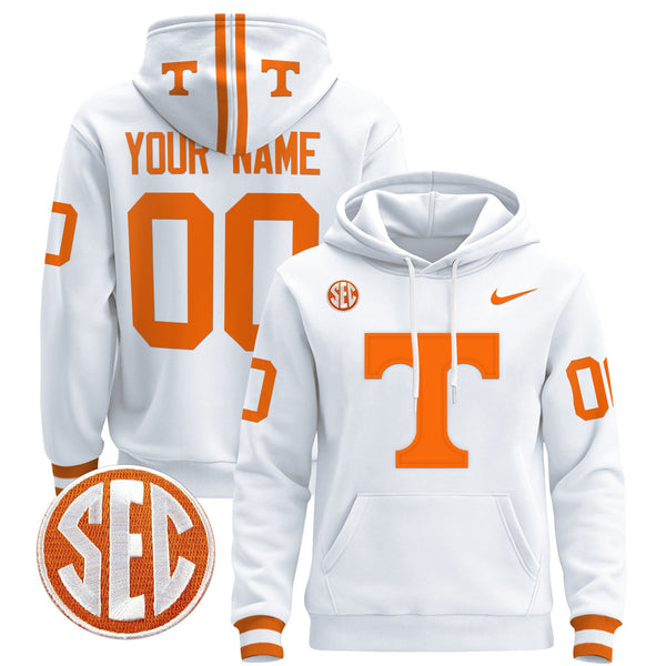 Tennessee Volunteers 2024 Custom Pullover Hoodie V2 - All Stitched