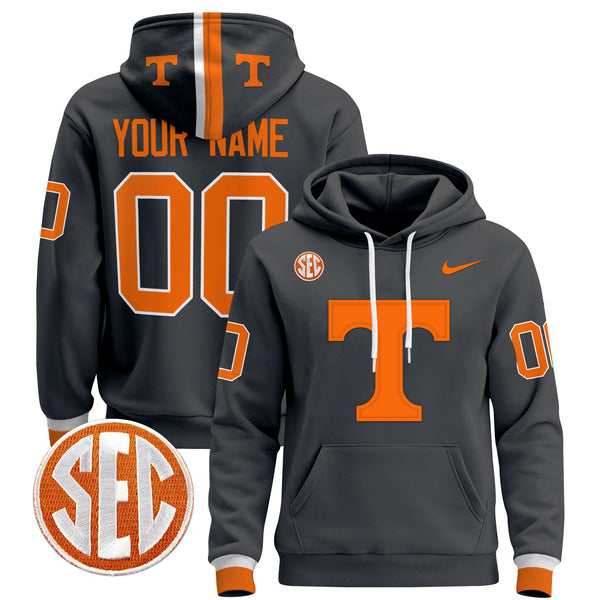 Tennessee Volunteers 2024 Custom Pullover Hoodie V2 - All Stitched