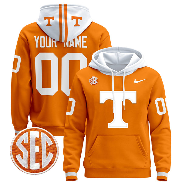 Tennessee Volunteers 2024 Custom Pullover Hoodie V2 - All Stitched