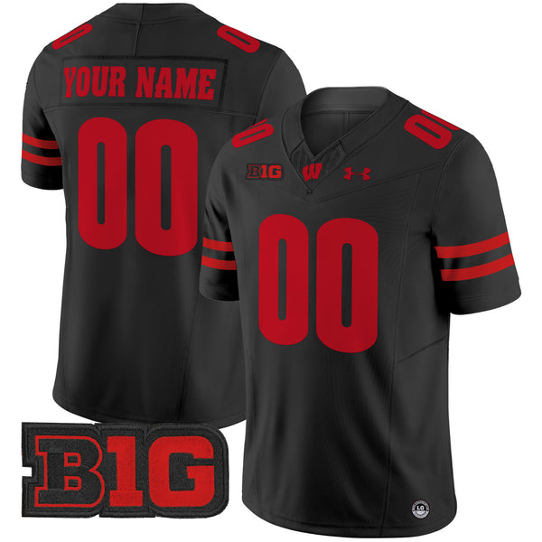 Wisconsin Badgers 2025 Vapor Limited Custom Jersey - All Stitched