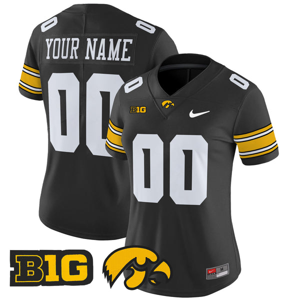 Iowa Hawkeyes 2025 Vapor Limited Custom Jersey - All Stitched