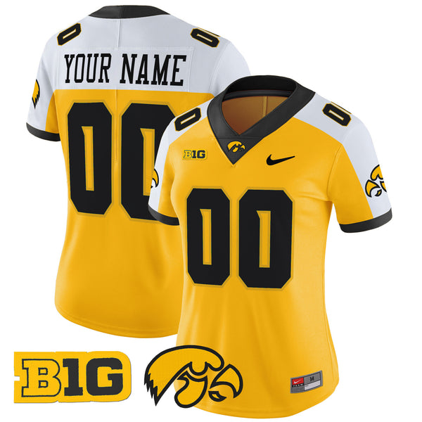 Iowa Hawkeyes 2025 Vapor Limited Custom Jersey - All Stitched