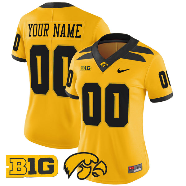 Iowa Hawkeyes 2025 Vapor Limited Custom Jersey - All Stitched