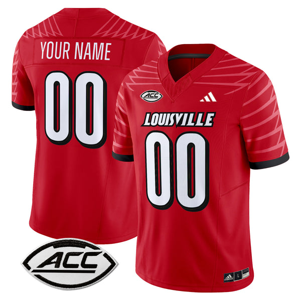 Louisville Cardinals 2024 Vapor Limited Custom Jersey - All Stitched