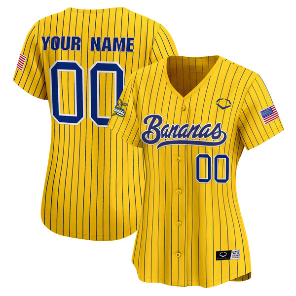 Savannah Bananas Vapor Premier Limited Custom Jersey - All stitched