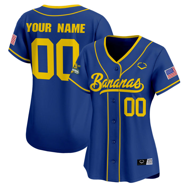 Savannah Bananas Vapor Premier Limited Custom Jersey - All stitched