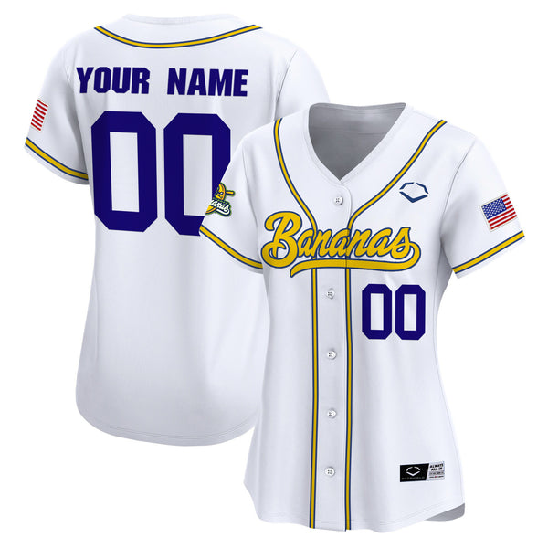 Savannah Bananas Vapor Premier Limited Custom Jersey - All stitched