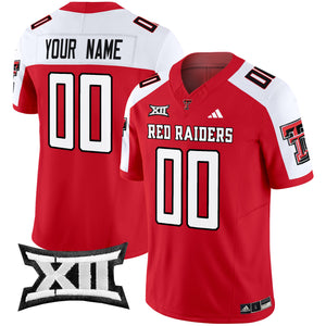 Texas Tech Red Raiders 2024 Vapor Limited Custom Jersey - All Stitched