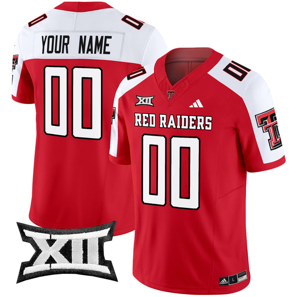 Texas Tech Red Raiders 2024 Vapor Limited Custom Jersey - All Stitched