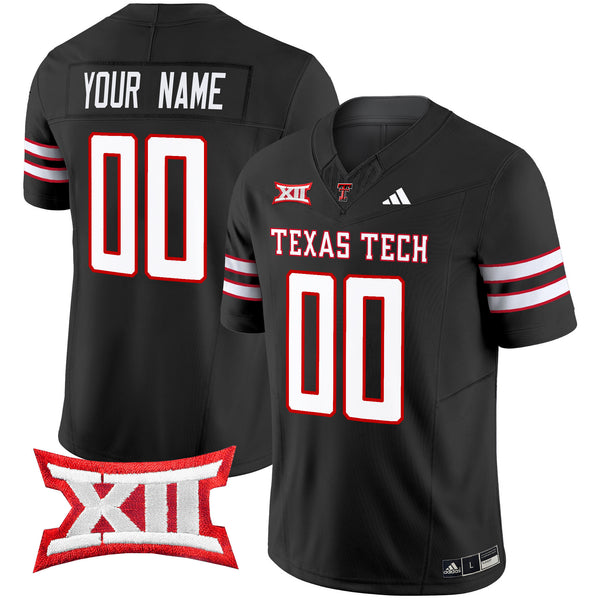 Texas Tech Red Raiders 2024 Vapor Limited Custom Jersey - All Stitched