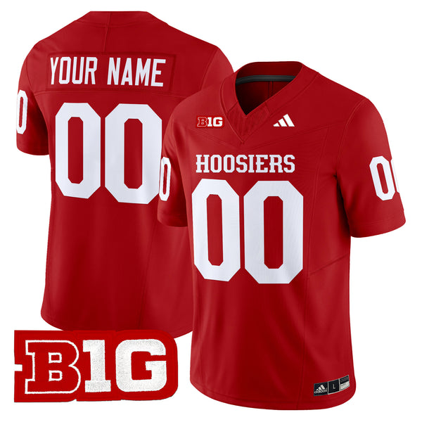 Indiana Hoosiers 2025 Vapor Limited Custom Jersey - All Stitched