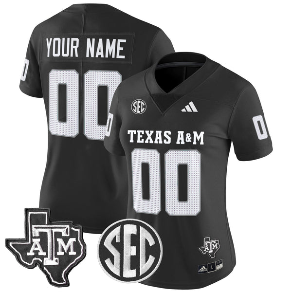 Texas A&M Aggies 2025 Vapor Limited Custom Jersey - All Stitched