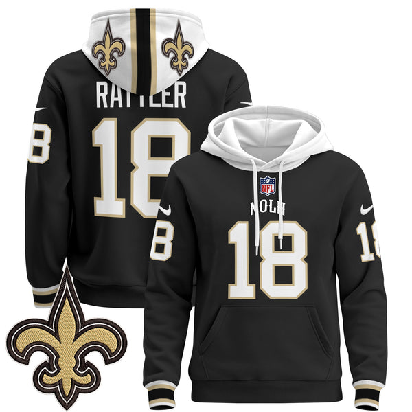 New Orleans Saints 2024 Pullover Hoodie - All Print