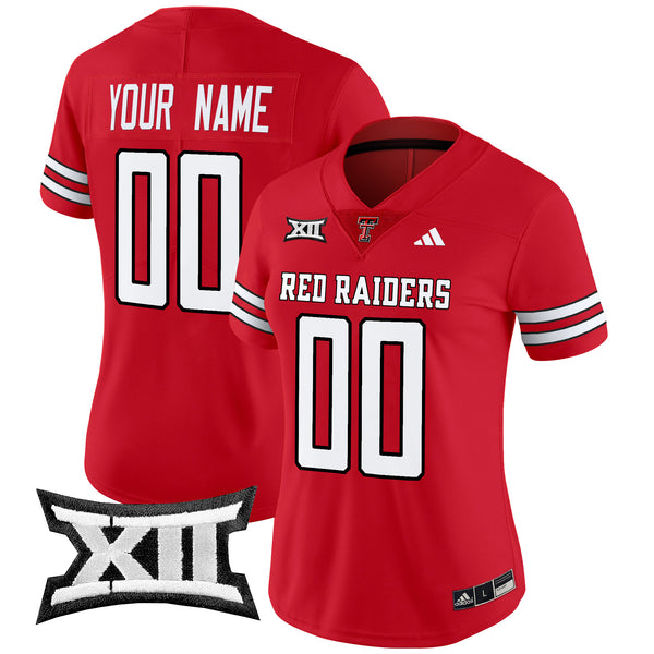 Texas Tech Red Raiders 2024 Vapor Limited Custom Jersey - All Stitched