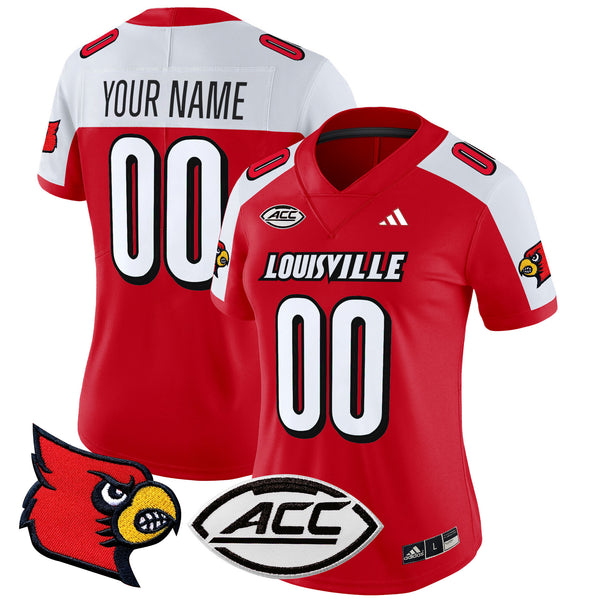 Louisville Cardinals 2024 Vapor Limited Custom Jersey - All Stitched