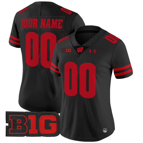Wisconsin Badgers 2025 Vapor Limited Custom Jersey - All Stitched