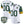 Green Bay Packers Throwback 100th Season Patch Vapor Limited Custom Jersey - All Stitched