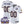 Minnesota Vikings King Of The North Patch Throwback Vapor Limited Custom Jersey - All Stitched