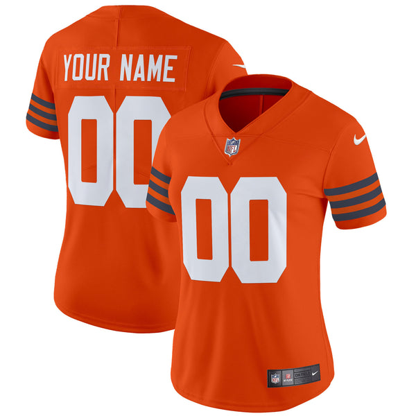 Chicago Bears Throwback Vapor Limited Custom Jersey - All Stitched