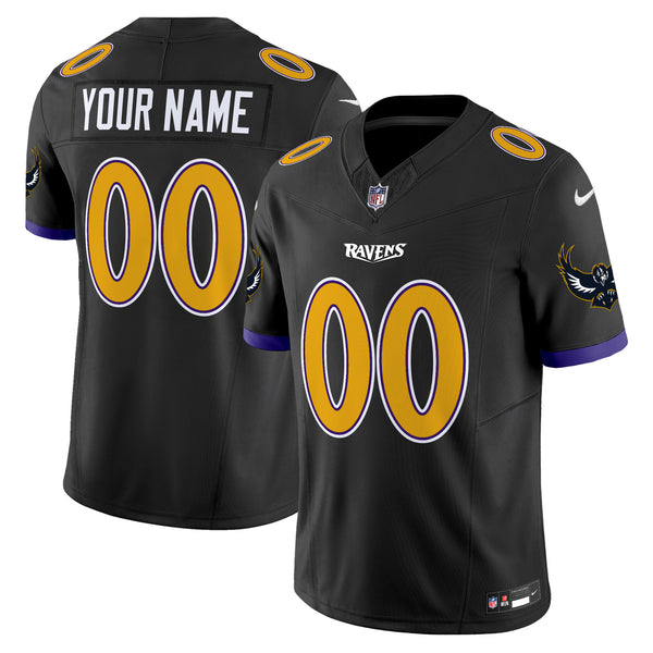 Ravens Special Vapor Limited Custom Jersey V2 - All Stitched