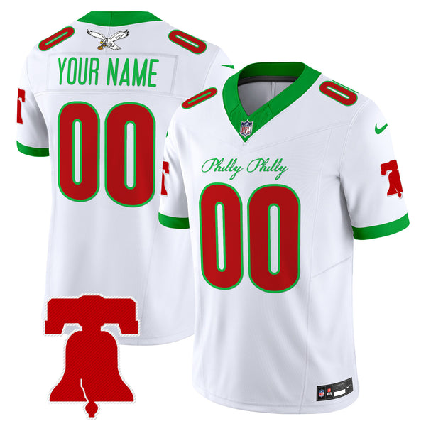 Philadelphia Eagles Philly Phanatic Style Vapor Limited Custom Jersey - All Stitched