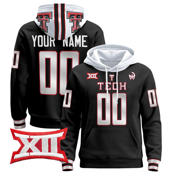 Texas Tech Red Raiders 2024 Custom Pullover Hoodie V2 - All Stitched