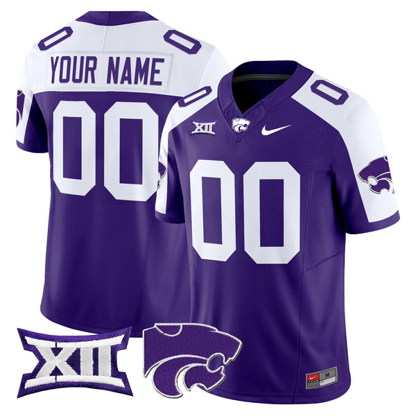 Kansas State Wildcats 2025 Vapor Limited Custom Jersey - All Stitched