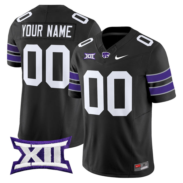 Kansas State Wildcats 2025 Vapor Limited Custom Jersey - All Stitched