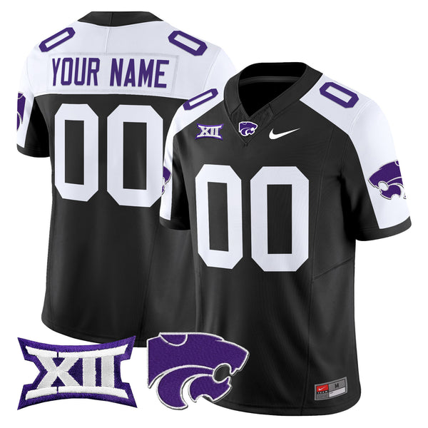 Kansas State Wildcats 2025 Vapor Limited Custom Jersey - All Stitched