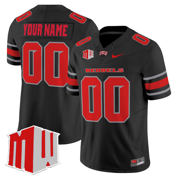 UNLV Rebels 2024 Vapor Limited Custom Jersey - All Stitched