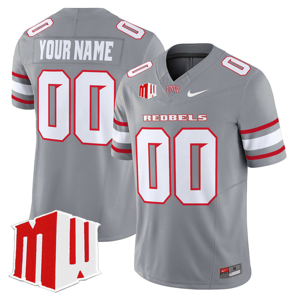 UNLV Rebels 2024 Vapor Limited Custom Jersey - All Stitched
