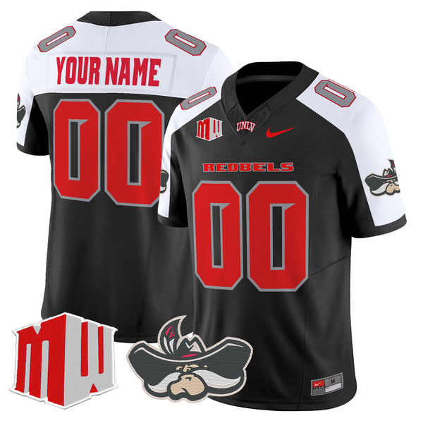 UNLV Rebels 2024 Vapor Limited Custom Jersey - All Stitched