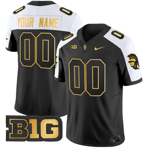 USC Trojans 2024 Gold Vapor Limited Custom Jersey - All stitched