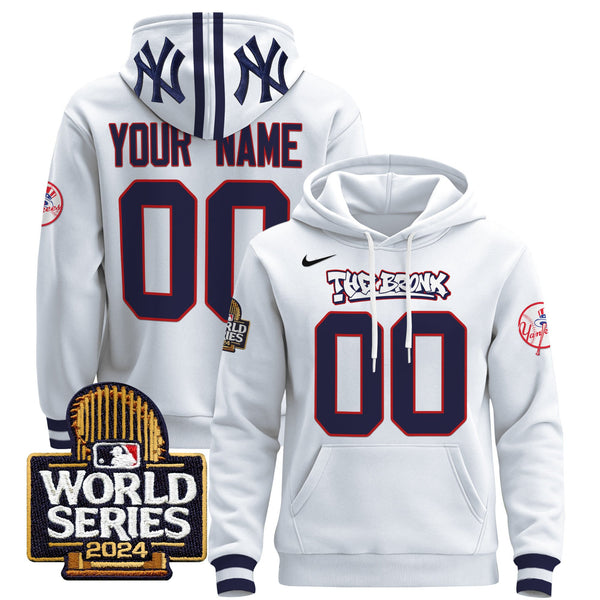 New York Yankees 2024 World Series Custom Pullover Hoodie - All Stitched