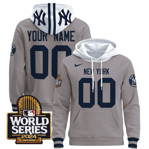 New York Yankees 2024 World Series Custom Pullover Hoodie V2 - All Stitched
