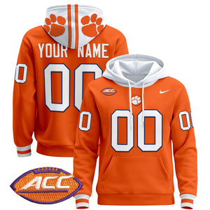 Clemson Tigers 2024 Custom Pullover Hoodie - All Stitched