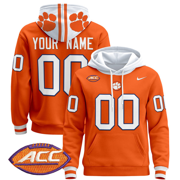 Clemson Tigers 2024 Custom Pullover Hoodie - All Stitched