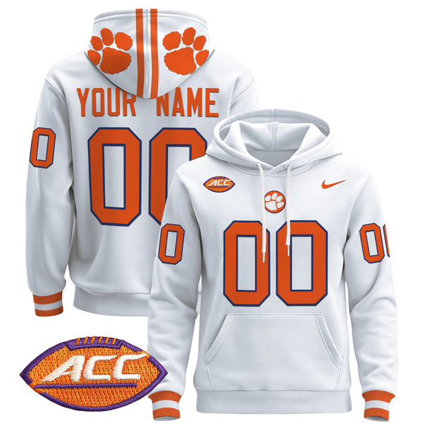 Clemson Tigers 2024 Custom Pullover Hoodie - All Stitched