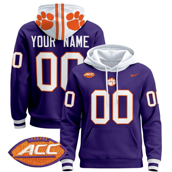 Clemson Tigers 2024 Custom Pullover Hoodie - All Stitched