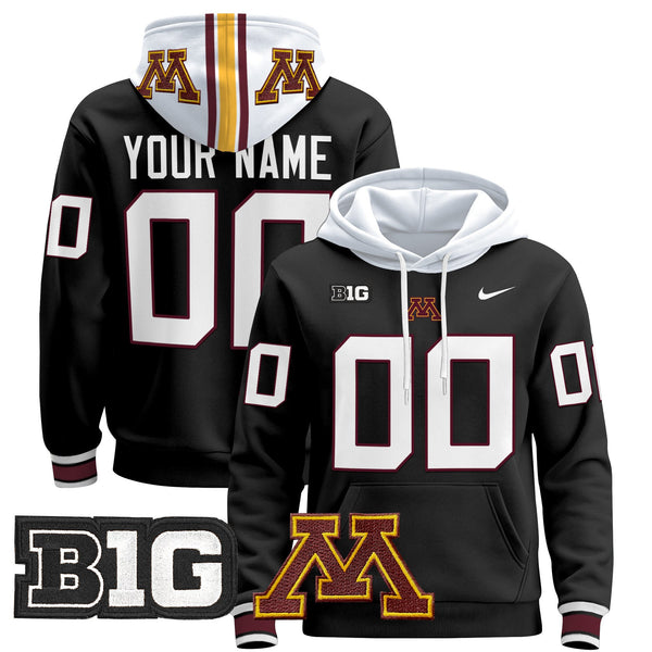Minnesota Golden Gophers 2024 Custom Pullover Hoodie - All Stitched