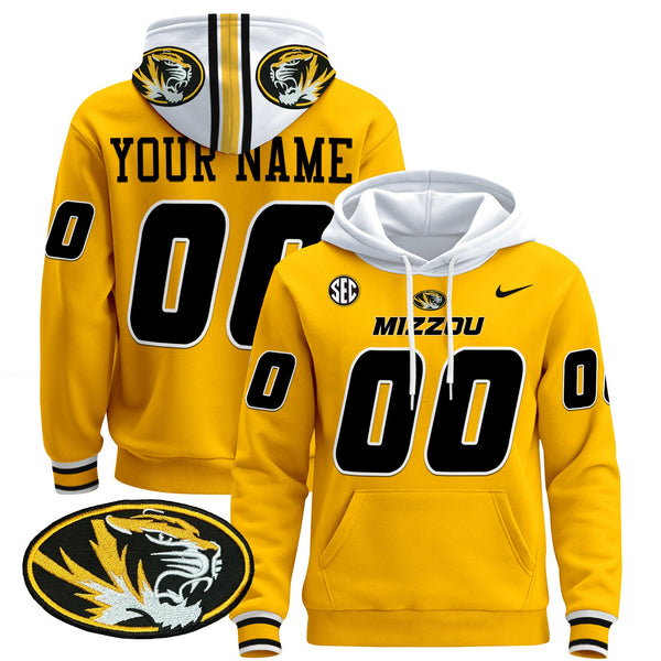 Missouri Tigers 2024 Custom Pullover Hoodie - All Stitched