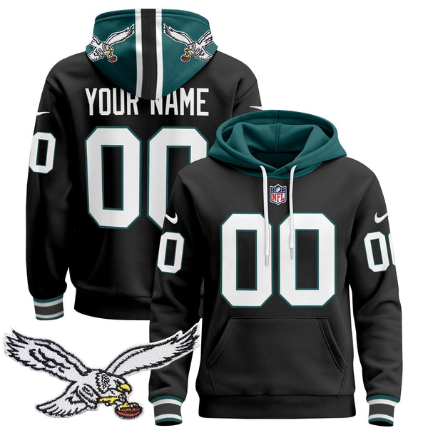 Philadelphia Eagles 2024 Custom Pullover Hoodie - All Stitched